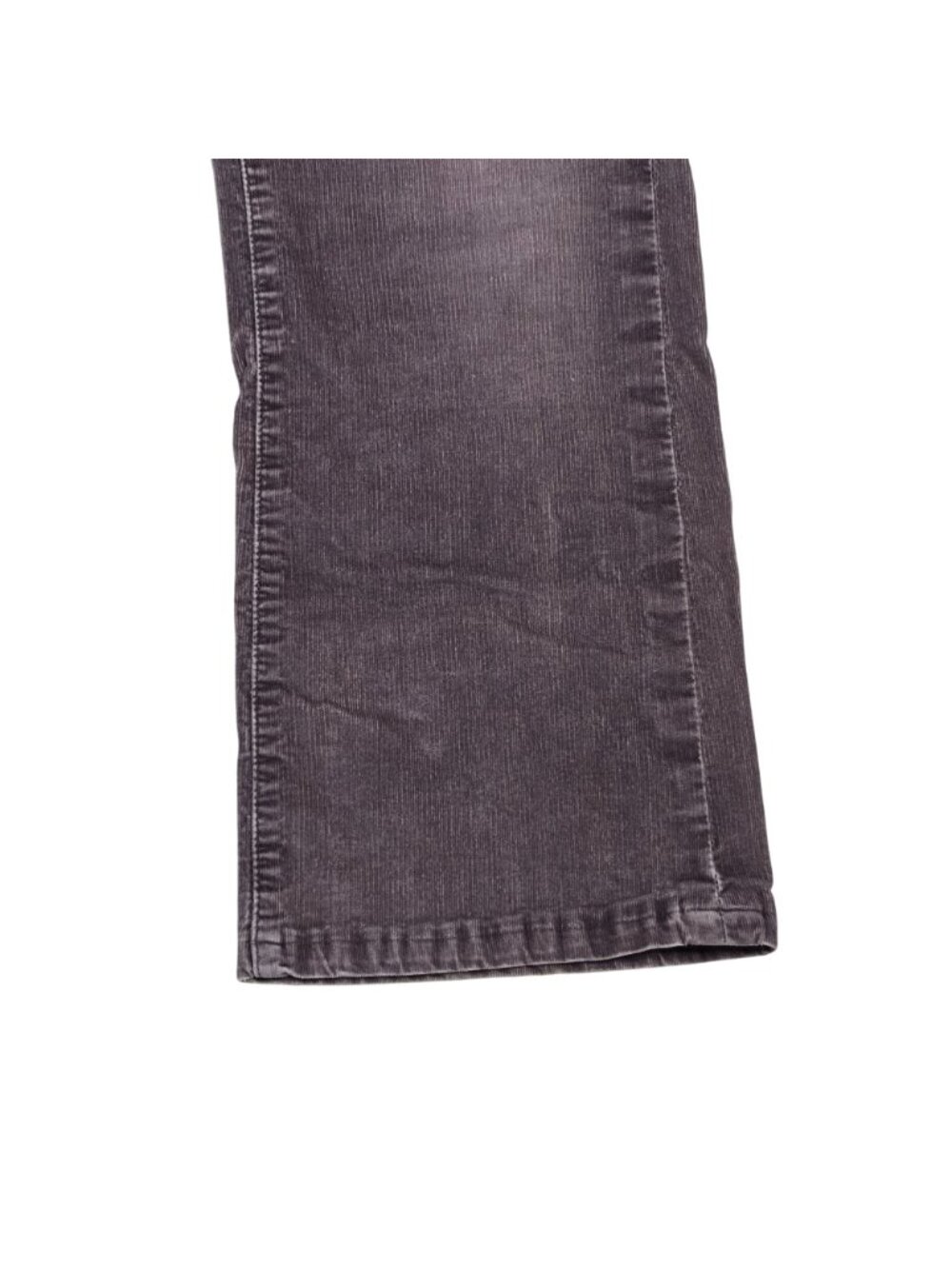 Vintage Jag Womens Fine Corduroy Pants Size 6 Grey Bootcut Mid Rise Fine Wale - Picture 5 of 9